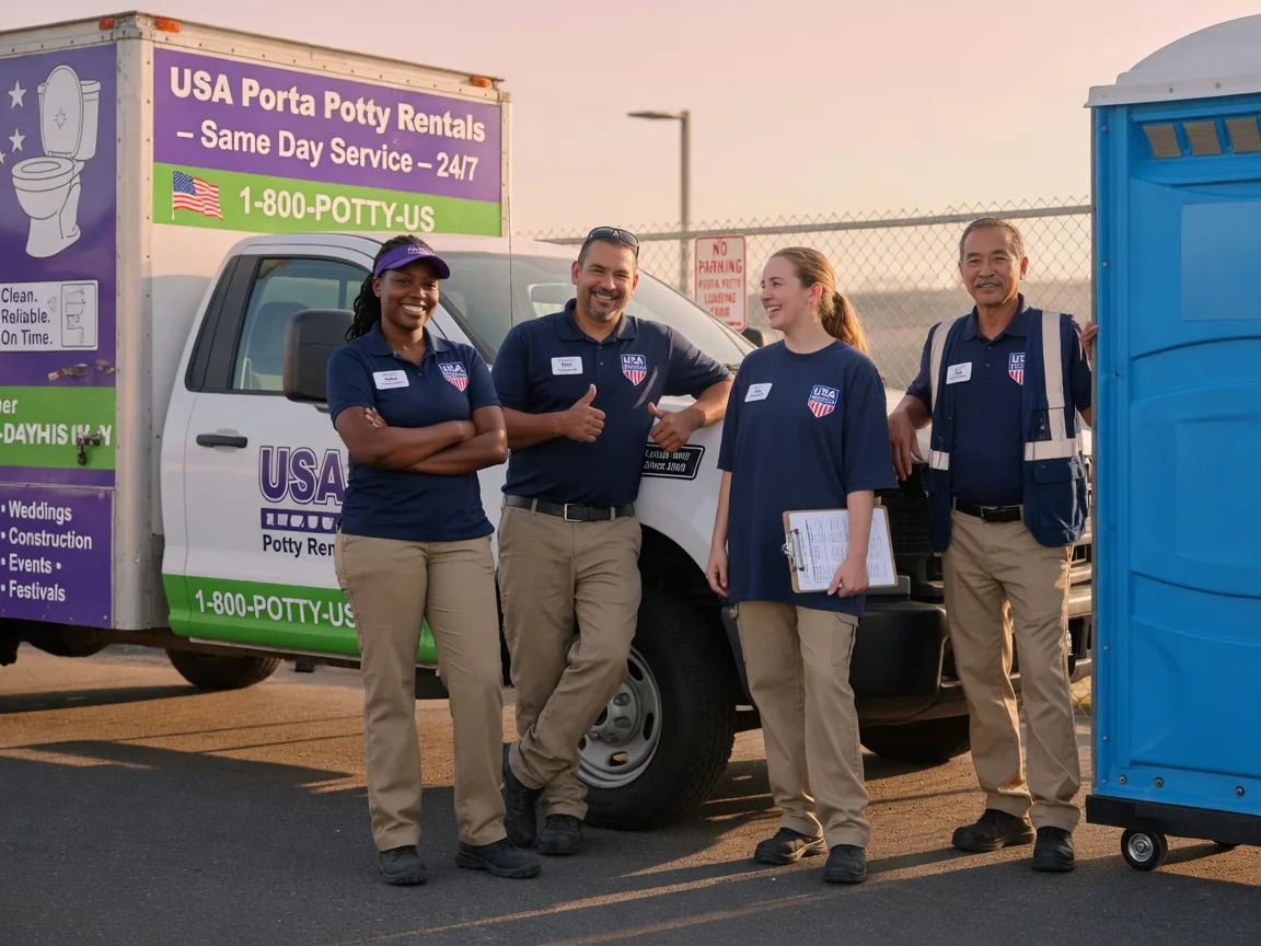 Porta Potty Rental company in Biscoe, NC
